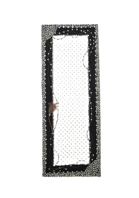 foulard animalier nero LIU JO | 2F5081T0300PEARLS.ANIMAL-22222